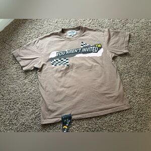 Hyde Park Size M Medium Men’s Brown Tshirt You Arent Invited After Dark Crew